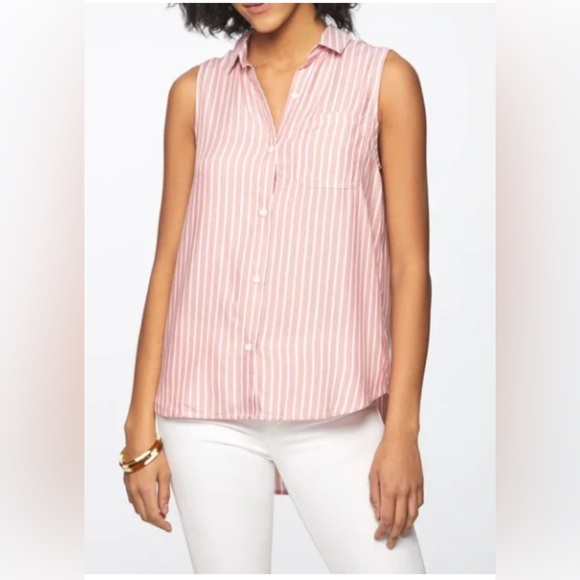 beachlunchlounge Tops - BeachLunchLounge sleeveless top. EUC, size XL. Linen blend